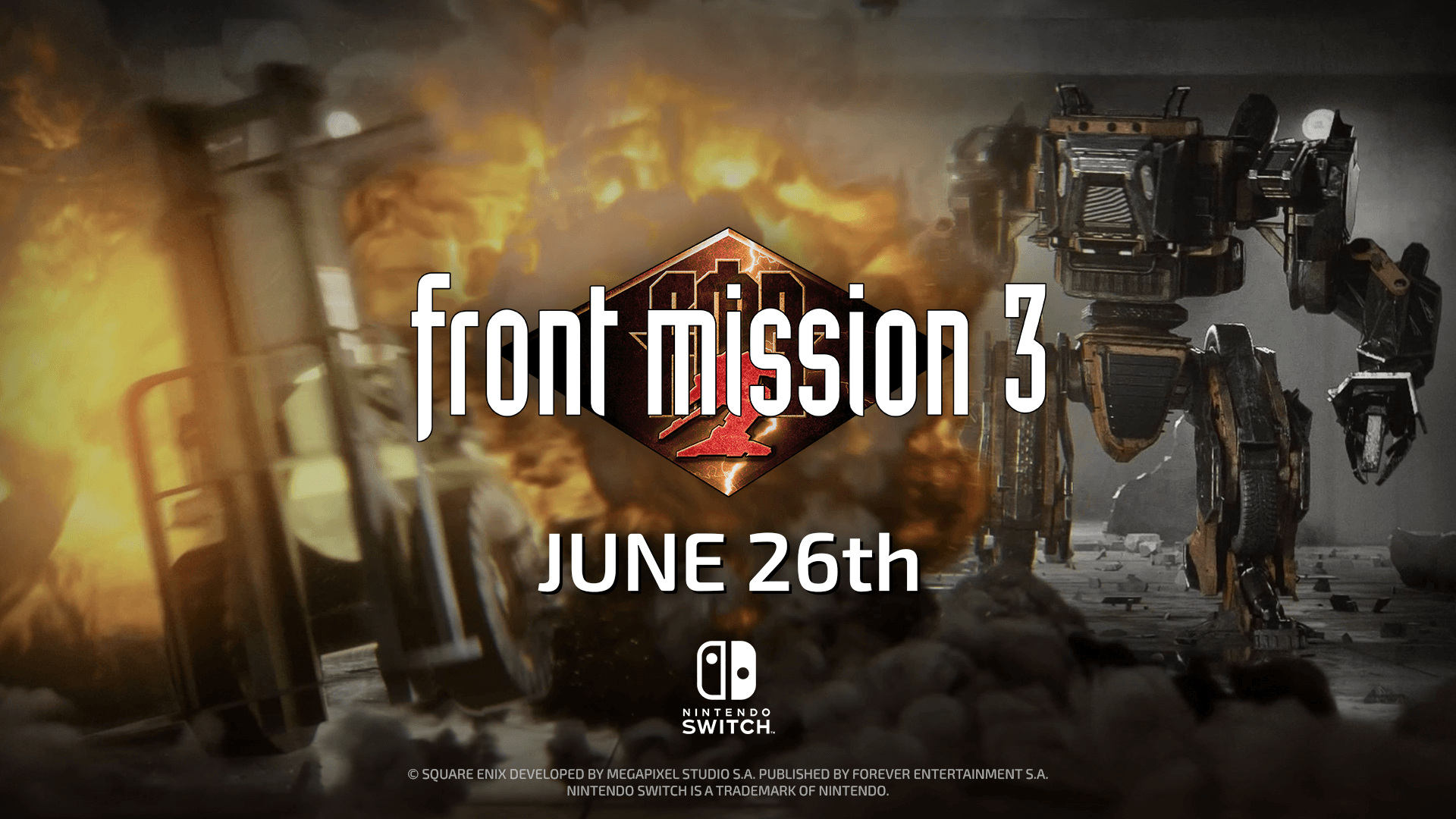 Forever Entertainment announce Front Mission 3: Remake for Nintendo Switch 1